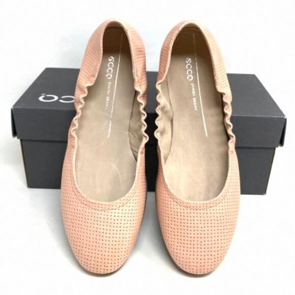 🌸SALE🌸 ECCO Incise Enchant Flat Leather Muted Clay 11309 274503 Size Women\'s